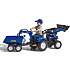 Falk Toys New Holland renderaver med vogn
