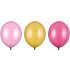 Salling latexballoner 23 cm 10-pak - pink metallic