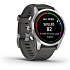 Garmin Fenix 7s Pro Solar 42 mm sportsur- grå