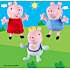 Peppa Pig Gurli Gris bamse 15 cm - flere varianter - assorteret