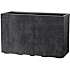 Millennium krukke 98x37x62 cm med  hjul - antracit
