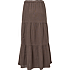 VRS dame nederdel str. M - brun