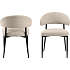 Edina spisebordsstol - beige