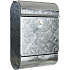 Allux postkasse model 9000 - varmt/zink galvaniseret