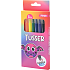 Danpen junior tusser primære farver 8-pak