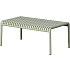 Messina loungebord - Dusty green