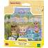 Sylvanian Families børnehavevenner - badebassin trio