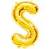 Folieballon "S" 35 cm - Guld