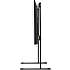 Pedestal Tube TV gulvstand - sort til 40"-65"