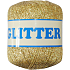 Lurex Glitter garn 25g 160m - guldfarvet 12