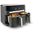 OBH Dual Easy Airfryer og grill 5,2 liter + 3,1 liter