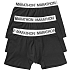Marathon teen 3-pak boxershorts str. 16-17 år - sort
