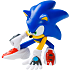 Sonic figur blind foliepose CDU S1 - assorteret