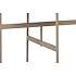 Markly loungestole m/hynder og bord - natur
