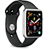 Apple Watch rem 42-44 mm S/M & M/L - sort