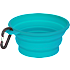 Hunderejseskål 1 liter  - blå