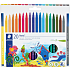 Staedtler Noris Fibre-Tip tusser 20 stk. - flere farver