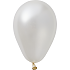 Latexballoner  30 cm 6-pak - perle metal