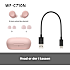 Sony WF-C710N trådløse in-ear høretelefoner - lyserød