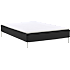 Nordisk Fjer boxmadrasseng 140x200 cm - sort