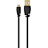 Sinox Micro-USB kabel 0,75 meter - sort