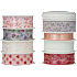 Dekorativt bånd rosa/lilla - konfirmation - flere varianter - assorteret