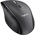 Logitech M705 - mus - 2.4 GHz - sølv