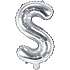 Folieballon "S" 33 cm - flere varianter - assorteret