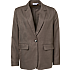 VRS dame oversize blazer str. XL - brun