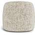Lodi loungestol med drejefunktion - beige