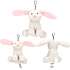 Princess Mimi plysnøglering kanin – flere varianter - assorteret