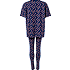 VRS dame pyjamas str. M - mørkeblå