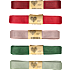 Grossgrain bånd 15 mm x 5 meter - flere varianter - assorteret