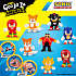 Goo Jit Zu Sonic strækbar figur - flere varianter - assorteret