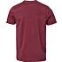 VRS herre T-shirt str. S - mørkerød