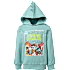 Paw Patrol hættetrøje str. 110/116 - grøn