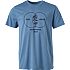 VRS herre T-shirt str. L - blå