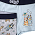 Bluey 2-pak boxershorts str. 98/104 - grå/blå