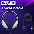 Sony INZONE H3 gaming headset - hvid