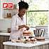 Kenwood Titanium Chef Baker køkkenmaskine KVC65.001WH - sølvfarvet
