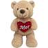 Mors Dag bamse med hjerte 50 cm