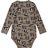 VRS baby body str. 68 - brun