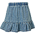 VRS børne denim nederdel str. 146/152 - blå