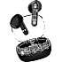 Streetz T150 TWS transparent In-ear - sort