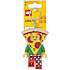 LEGO® LED Nøglering Pizzamand