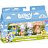 Bluey figurer familie telt-tur 4-pak