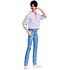 KPop Demon Hunters Saja Boys Jinu dukke 32 cm