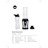 Wilfa BL-500 to-go blender inkl. tilbehør - sort/sølvfarvet