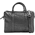Unisex kontor skindtaske - sort