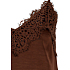 VRS dame top med blonde str. 2XL - brun